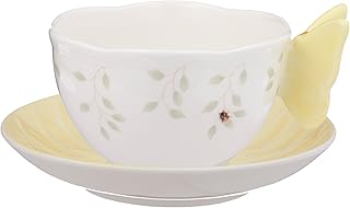 Ensemble tasse et soucoupe lenox 0,4 litre en relief papillon - 806725. DIAYTAR COTE D'IVOIRE, la boutique en ligne généraliste la plus populaire de Cote d'Ivoire, propose une expérience d'achat en ligne sans égal. Avec plus de 300000 références disponibles, les clients peuvent trouver tout ce dont ils ont besoin en un seul endroit. La boutique offre également des services de livraison rapides et fiables pour garantir la satisfaction des clients.
