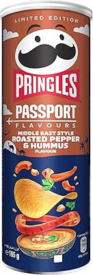 Croustilles pringles saveur poivrons rôtis et pois chiches, délicieuses collations croquantes, 165 g. DIAYTAR COTE D'IVOIRE a établi une présence forte en ligne, permettant aux clients d'accéder à leurs produits préférés depuis n'importe quel endroit. La boutique est conçue pour être facile à naviguer et offre des fonctionnalités de recherche avancées pour faciliter la recherche de produits. Elle se positionne comme un partenaire de confiance pour les acheteurs, offrant des conseils d'achat et des recommandations pour aider les clients à trouver exactement ce qu'ils cherchent.
