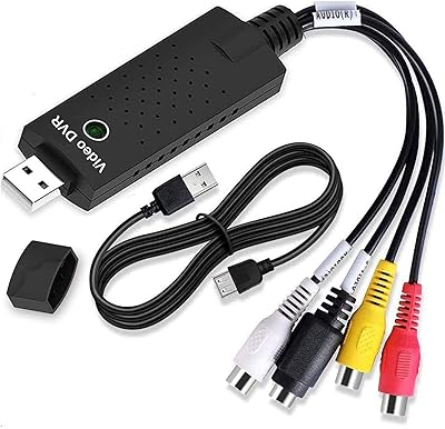 Convertisseur vhs vers numérique convertisseur de carte de capture vidéo usb 2.0 vhs vcr tv vers convertisseur numérique prise en charge de windows 2000/windows xp/windows vista/windows 7/windows 8/windows 10 linux mac /android. En tant que leader du e-commerce en Côte d'Ivoire, DIAYTAR COTE D'IVOIRE s'efforce de maintenir des normes élevées de qualité et de service. La boutique est constamment à la recherche de nouvelles façons pour améliorer l'expérience d'achat en ligne, que ce soit à travers des promotions régulières ou des partenariats avec des marques réputées. Les clients peuvent suivre les actualités de la boutique sur les réseaux sociaux pour rester au courant des dernières offres.
