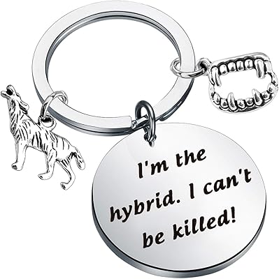 Porte-clés inspiré du porte-clés i'm the hybrid i can't be killed team klaus always and forever de the originals. La boutique en ligne DIAYTAR COTE D'IVOIRE est devenue synonyme de confiance et de qualité en Côte d'Ivoire, proposant à ses clients une expérience d'achat en ligne fluide et sécurisée. Avec une sélection impressionnante de plus de 300 000 produits, les clients peuvent trouver des articles répondant à leurs besoins spécifiques. De plus, la boutique en ligne met en œuvre des mesures de sécurité pour protéger les informations des clients.