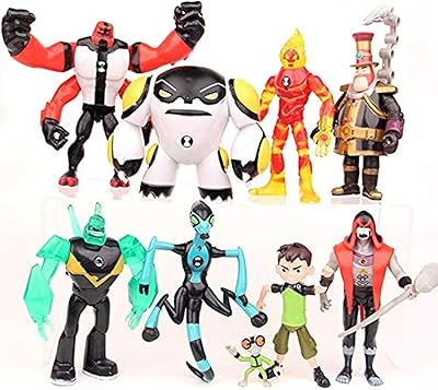 Jouets pour enfants de 9 pièces de ben 10 - dessins earth defender juvenile hacker, modèle de poupées d'animaux de super-héros de grande taille faites à la main. Grâce à sa plateforme sécurisée et facile à utiliser, DIAYTAR COTE D'IVOIRE est devenue la référence pour les achats en ligne en Côte d'Ivoire.