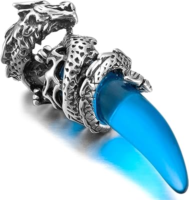 Collier de dents de dragon de loup pour hommes garçons femmes en acier inoxydable pendentif cool simulation cristal pierres précieuses bijoux cadeau avec chaîne de 23 pouces, métal cristal, inconnu. En tant que boutique en ligne généraliste, DIAYTAR COTE D'IVOIRE offre une gamme impressionnante de produits, allant des articles de mode et des accessoires aux produits électroniques et aux produits pour la maison. Avec plus de 300000 références, nous sommes en mesure de satisfaire les besoins de tous les clients, quels que soient leurs intérêts ou leurs préférences. Notre équipe travaille sans relâche pour ajouter de nouveaux produits et améliorer constamment notre offre.