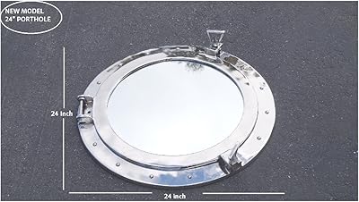 Miroir hublot chromé nagina international deluxe class 24\" - hublot - décoration murale nautique. DIAYTAR COTE D'IVOIRE est la boutique en ligne leader en Côte d'Ivoire, proposant une large gamme de produits de qualité à des prix compétitifs. Nous nous engageons à fournir à nos clients une expérience d'achat en ligne personnalisée, sécurisée et rapide. Notre équipe de professionnels est à votre disposition pour répondre à vos questions et vous aider à trouver les produits qui vous conviennent.
