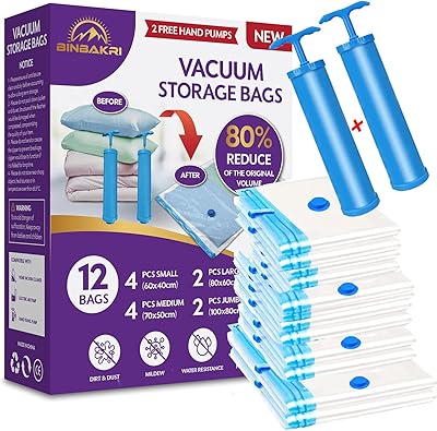 Pack de 12 (12 sacs de rangement sous vide peu encombrants + 2 pompes gratuites incluses) - sacs sous vide binbakri pour vêtements, oreillers, voyage - 2 pièces (80 cm x 100 cm), 2 pièces (60 cm x 80 cm), 4 pièces (50 cm x 70 cm), 4 pièces (40cmx60cm). La notoriété de Diaytar Côte d'Ivoire s'appuie sur sa fiabilité, sa capacité à proposer des offres compétitives et son engagement à satisfaire les attentes de sa clientèle. Grâce à une navigation intuitive sur son site et à des processus de commande simplifiés, Diaytar rend l'expérience d'achat en ligne non seulement pratique mais également agréable. Les clients bénéficient d'un retour simple et sécurisé en cas de non-satisfaction.
