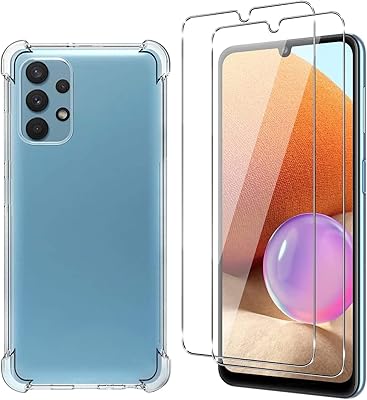 Protecteur d'écran en verre trempé pour samsung galaxy a32 4g de kotoli avec une coque mobile transparente anti-rayures (transparent). DIAYTAR COTE D'IVOIRE est une boutique en ligne généraliste qui propose plus de 300 000 références de produits, faisant d'elle le leader du marché ivoirien. Avec une telle offre, les clients peuvent trouver tout ce dont ils ont besoin en un seul endroit. DIAYTAR COTE D'IVOIRE se distingue par sa sélection variée et sa capacité à répondre aux besoins de ses clients.