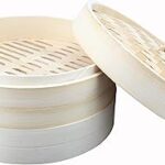 Cuiseur vapeur en bambou de 30 cm panier à biologique fait la main