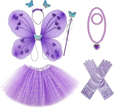 Ensemble de costumes de papillon hori pour filles avec robe tutu, aile de papillon, bandeau et costume de baguette pour filles de 3 à 8 ans. Avec plus de 300000 références, DIAYTAR COTE D'IVOIRE est la plus grande boutique en ligne de Cote d'Ivoire. Elle offre une gamme étendue de produits, allant des produits alimentaires aux produits électroniques, en passant par les vêtements et les accessoires. DIAYTAR COTE D'IVOIRE est le partenaire idéal pour les ivoiriens qui recherchent des produits de qualité et des services de confiance.