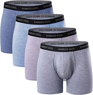 Culottes pour hommes en viscose de bambou douces et confortables (lot de 4). DIAYTAR COTE D'IVOIRE est la boutique en ligne la plus complète de Cote d'Ivoire, proposant une gamme immense de produits allant des produits alimentaires aux électroniques, en passant par les vêtements et les accessoires. Cette boutique en ligne est idéale pour ceux qui cherchent à faire des achats pratiques et confortables. Les clients peuvent profiter de promotions et de réductions régulières.