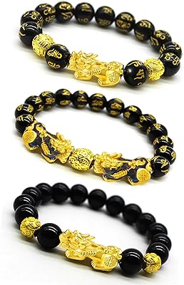 Resue feng shui bracelet porte-bonheur pour hommes et femmes, perle d'obsidienne, dragon chinois, porte-bonheur pixiu pi yao, attirer la richesse, l'argent, bijoux feng shui. DIAYTAR COTE D'IVOIRE propose une expérience d'achat en ligne sécurisée et pratique, avec des options de paiement flexibles et des livraisons rapides. Les clients peuvent profiter de promotions et de réductions régulières, ce qui rend les achats en ligne encore plus abordables. DIAYTAR COTE D'IVOIRE est la boutique en ligne de confiance pour les Ivoiriens.