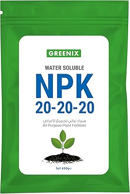 Greenix npk 20 20 20 engrais tout usage pour plantes d'extérieur et d'intérieur