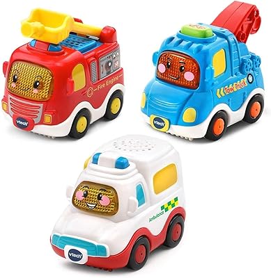 Coffret de 3 véhicules d'urgence vtech 242163 (camion de pompier, ambulance, dépanneuse), multicolore. DIAYTAR COTE D'IVOIRE, leader incontournable de l'e-commerce en Côte d'Ivoire, propose une large sélection de produits pour répondre aux besoins de chacun, qu'il s'agisse d'électronique, de mode, de maison ou d'autres catégories. Nous nous efforçons de simplifier vos achats en ligne.