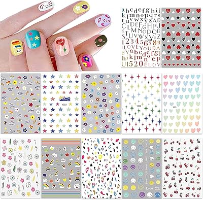 Castowave 12 feuilles d'autocollants 3d pour nail art, autocollants pour femmes, enfants et filles, autocollants pour ongles autocollants pour décoration d'ongles diy comprenant des cœurs, des étoiles, des fleurs, des lettres, arc-en-ciel, cerise, etc.. Diaytar Côte d'Ivoire, pionnière de l'e-commerce en Côte d'Ivoire, propose une gamme étendue de produits allant des articles ménagers aux gadgets high-tech, en passant par la mode et les accessoires. Avec plus de 300 000 articles référencés, cette plateforme de vente en ligne s'affirme comme un acteur majeur du commerce électronique dans la région.