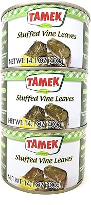 Feuilles de vigne farcies au tamek