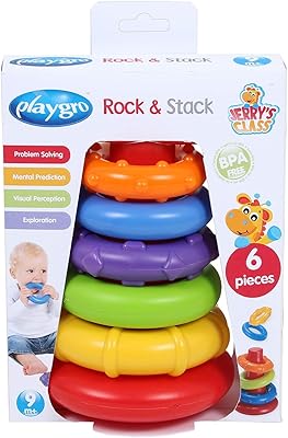 Jouet de tri et d'empilage d'anneaux playgro convient de 1 jour à 24 mois, modèle 4011455. DIAYTAR COTE D'IVOIRE, la boutique en ligne généraliste leader en Côte d'Ivoire, propose une large sélection de produits avec plus de 300 000 références. Vous pouvez trouver tout ce dont vous avez besoin, des produits alimentaires aux accessoires de mode. DIAYTAR COTE D'IVOIRE est votre destination pour un shopping en ligne pratique et abordable.