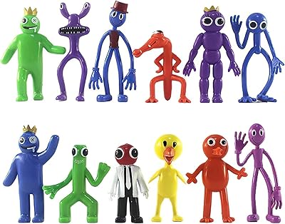 Figurines rainbow friends 12 pièces, modèles à collectionner en pvc de personnages