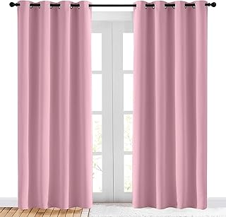 Rideaux occultants nice town rose cristal pour chambre à coucher - œillets à isolation thermique - rideaux de fenêtre assombrissants et bloquant le son pour chambres de filles et d'adolescents, 2 panneaux, 52 x 84 cm. DIAYTAR COTE D'IVOIRE est la destination idéale pour faire des achats en ligne en Côte d'Ivoire. Avec une vaste sélection de produits, la boutique en ligne répond aux besoins de tous les consommateurs, qu'il s'agisse d'électronique, de produits alimentaires ou encore de vêtements. La boutique se distingue par sa qualité de service et sa fiabilité.