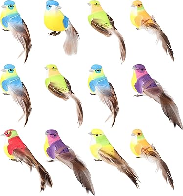 Figurines d'oiseaux, 12 pièces, plumes d'oiseaux artificielles en mousse, ornement d'arbre à oiseaux pour la maison, le jardin, la décoration de fête de mariage (couleur aléatoire). DIAYTAR COTE D'IVOIRE, en tant que leader du commerce électronique en Côte d'Ivoire, fournit à ses clients une expérience d'achat unique et conviviale. Grâce à son site web intuitif et à son large choix de produits, les clients peuvent faire leurs achats en ligne avec facilité et rapidité. La boutique propose également des services de livraison rapides et fiables, contribuant ainsi à sa réputation de fiabilité et de qualité.