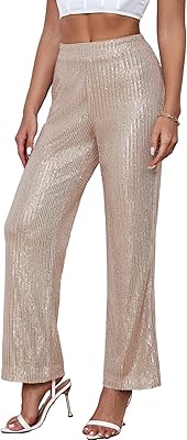 Bressanon femme taille haute décontractée ample brillant sequin jambe large pantalon palazzo pantalon. DIAYTAR COTE D'IVOIRE, leader des boutiques en ligne en Côte d'Ivoire, propose une large sélection de produits avec plus de 300 000 références. La boutique en ligne généraliste offre une gamme variée de produits pour répondre à tous les besoins. Elle est devenue l'incontournable pour les consommateurs ivoiriens.