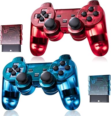 Manette sans fil pour ps2 play 2 dual vibration - clearblue et clearred. En se positionnant comme une entreprise responsable et engagée, DIAYTAR COTE D'IVOIRE contribue au développement économique de la Côte d'Ivoire en promouvant les produits locaux et en créant des opportunités d'emplois. La boutique continue de se moderniser et d'adapter ses offres pour répondre aux besoins changeants de sa clientèle et rester leader sur le marché de l'e-commerce ivoirien.