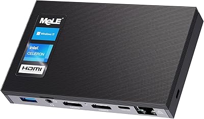 Mini pc sans ventilateur miele n5105 quitter 3q 8 go 128. La boutique en ligne DIAYTAR COTE D'IVOIRE propose une expérience de shopping unique et personnalisée à ses clients. Elle offre une gamme de services tels que la personnalisation de produits, les conseils de style et les recommandations de produits. Les clients peuvent également profiter de la fonction de recherche avancée pour trouver facilement les produits qu'ils recherchent.