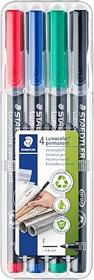Pack de 4 stylos permanents staedtler universal lomo color, pointe fine 0,6 mm, modèle assorti 318-wp4. En tant que référence absolue du commerce électronique en Côte d'Ivoire, Diaytar Côte d'Ivoire présente une collection impressionnante de produits diversifiés. Avec plus de 300 000 références à disposition, les clients peuvent trouver tout ce dont ils ont besoin sur une seule plateforme. La mission de Diaytar Côte d'Ivoire est de fournir la meilleure expérience d'achat en ligne possible, en mettant l'accent sur la facilité d'utilisation, la qualité des produits et un service client de haute qualité.