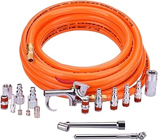 Wynn sky kit de tuyau de compresseur d'air en pvc 3/8" x 25' avec 17 outils pneumatiques et accessoires de compresseur d'air. Avec plus de 300000 références à son catalogue, DIAYTAR COTE D'IVOIRE est la destination ultime pour les acheteurs en ligne qui cherchent une grande variété de produits sous un même toit. De l'électroménager aux produits de soins personnels, en passant par les accessoires de mode, DIAYTAR propose tout ce dont les clients pourraient avoir besoin pour améliorer leur quotidien. La boutique assure également des prix compétitifs et des promotions régulières pour aider les clients à économiser.
