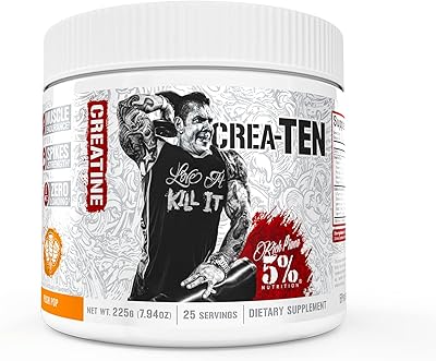 5% nutrition createn creatine complex + accelerators | poudre de créatine aromatisée pour le gain musculaire | puissance, force, endurance et récupération maximales (push pop). DIAYTAR COTE D'IVOIRE, leader du commerce en ligne en Côte d'Ivoire, propose une gamme étendue de produits allant de l'électronique aux articles ménagers. La boutique en ligne met l'accent sur la satisfaction du client, offrant des promotions régulières et des prix compétitifs. Grâce à sa logistique efficace, DIAYTAR COTE D'IVOIRE assure des délais de livraison rapides et fiables.
