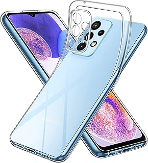 Coque transparente zobitek pour samsung galaxy a23 en silicone flexible et polyuréthane