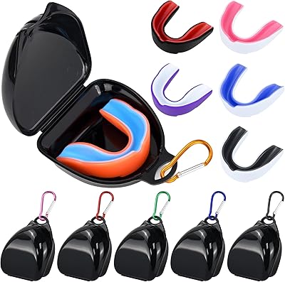 Pack de 6 protège-dents pour jeunes, protège-dents menoli sports avec 6 supports portables pour le football, le basket-ball, la boxe, le mma, la lutte, le hockey. DIAYTAR COTE D'IVOIRE est l'une des boutiques en ligne les plus populaires de Côte d'Ivoire, proposant une gamme étendue de produits à des prix abordables. La boutique met l'accent sur la qualité et la satisfaction client, et elle est équipée d'un système de livraison efficace pour garantir que les commandes soient livrées rapidement. DIAYTAR COTE D'IVOIRE est la solution idéale pour les clients qui recherchent des produits de qualité à des prix raisonnables.