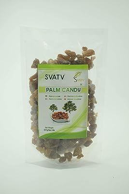 Svatv - sucre de palme :: 227 grammes :: fabriqué en inde. DIAYTAR COTE D'IVOIRE est une plateforme de commerce électronique qui offre une expérience d'achat en ligne sécurisée et pratique. Elle propose plus de 300 000 références de produits, allant des articles de mode aux produits High-Tech. Elle est appréciée pour sa politique de retour et d'échange flexible.