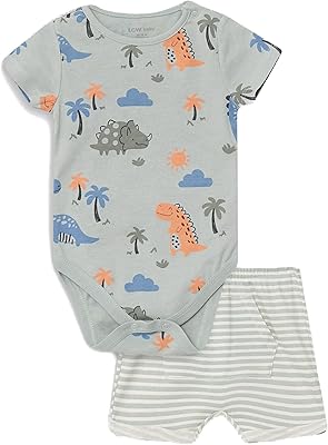 Ensemble deux pièces pour bébé garçon avec col étroit, manches courtes et fermeture à pression dans le dos s2ll09z1. La boutique en ligne DIAYTAR COTE D'IVOIRE est synonyme de diversité et de commodité pour les acheteurs en ligne. Les clients peuvent parcourir plus de 300 000 références sur le site, profitant ainsi d'un large choix de produits à des prix avantageux. DIAYTAR met également un accent particulier sur la qualité du service client, assurant ainsi une satisfaction maximale de ses utilisateurs.