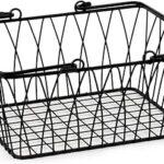 Panier en fil de fer diversifié spectrum pour salle de bain, garde-manger