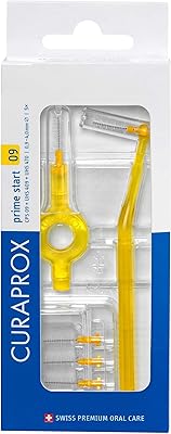 Curaprox cbs 09 prime start ensemble de brosses interdentaires jaune