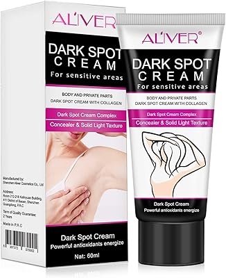 Crème anti-taches, crème naturelle sous les bras, crème correctrice de taches brunes