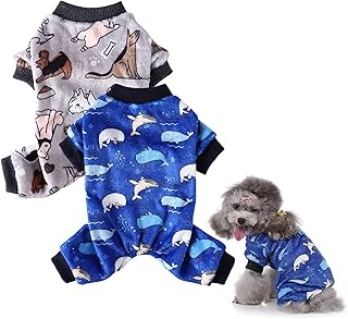 Pyjama polaire à 4 pattes pour garçons et filles pour petits chiens chihuahua yorkie, vêtements d'hiver chauds pour chiens mâles et femelles, paquet de 2. DIAYTAR COTE D'IVOIRE, boutique en ligne généraliste avec plus de 300000 références, est la boutique leader en Cote d'Ivoire. Elle propose une large gamme de produits et services de qualité pour répondre aux besoins de ses clients. Avec une offre constamment mise à jour, DIAYTAR COTE D'IVOIRE est devenue la référence pour les achats en ligne dans le pays.