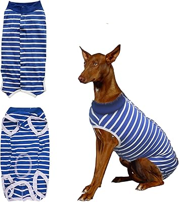 Combinaison de récupération pour chien, combinaison de récupération chirurgicale pour chiens après une chirurgie, chemise de récupération pour chien femelle mâle, gilet alternatif pour animal de compagnie, protection postopératoire des plaies abdominales (m 8-18lb). Avec une telle gamme de produits, DIAYTAR COTE D'IVOIRE permet à ses clients de trouver tout ce dont ils ont besoin en un seul endroit. La boutique en ligne met en avant sa large sélection de produits et son service client de qualité. Elle est ainsi devenue la référence pour les achats en ligne en Côte d'Ivoire.