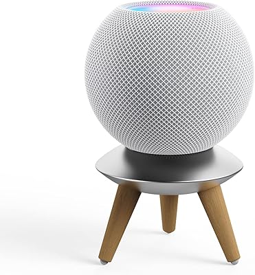 Aokicase compatible avec apple homepod mini holder support de bureau en aluminium +