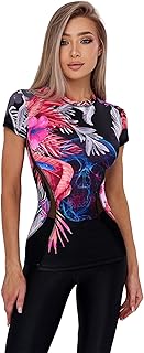 T-shirts bona fade pour femmes - hauts d'été pour femmes - t-shirt confortable à manches courtes. Avec plus de 300000 références, DIAYTAR COTE D'IVOIRE est la boutique en ligne idéale pour les habitants de Cote d'Ivoire qui cherchent à acheter en ligne. La boutique propose une grande variété de produits, allant des produits de santé aux accessoires de maison. Les clients peuvent profiter d'un service client de haute qualité et de réductions régulières.