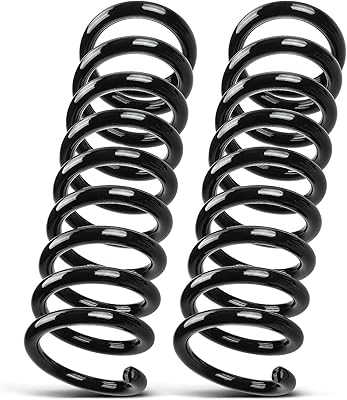 A - kit de ressorts hélicoïdaux de suspension avant 2 pièces de qualité supérieure compatible avec ford mustang ltd granada vermont, mercury capri, cougar, marquis zephyr, côté conducteur et passager. DIAYTAR COTE D'IVOIRE est une boutique en ligne fiable et sécurisée qui permet aux clients de faire leurs achats en toute confiance. La boutique offre une livraison rapide et un service client de qualité.