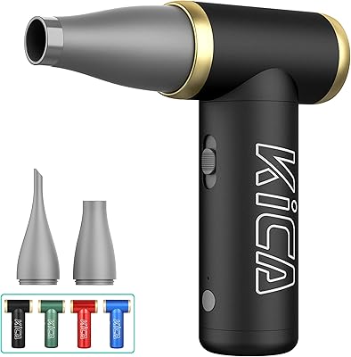 Souffleurs de poussière électriques kica jetfan 2, dépoussiéreur d'air, mini souffleur de poussière, dépoussiéreurs portatifs pour ordinateur portable/clavier/voiture/canapé/appareils de bureau, 22 500-101 000 tr/min, noir (version améliorée). Avec une sélection immense, DIAYTAR COTE D'IVOIRE permet à ses clients de trouver tout ce dont ils ont besoin en un seul endroit. La boutique en ligne garantit la qualité et la sécurité des transactions pour une expérience d'achat en ligne inégalée.