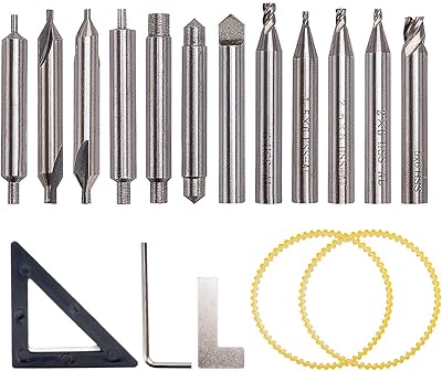 Douki ki 12 pièces hss fraise jeu de forets outils de serrurier pièces de rechange verticales pour machine de découpe de clés. La boutique en ligne DIAYTAR COTE D'IVOIRE se distingue par sa qualité de service, son large éventail de produits et ses promotions régulières, ce qui en fait le choix préféré des consommateurs ivoiriens.