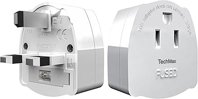 Adaptateur de prise techmax us vers uk pack de 2 adaptateurs de prise de type a et b vers type g adaptateur de voyage usa vers uk accepte le canada, le mexique, la chine, la thaïlande, l'adaptateur de prise américain vers britannique. Avec plus de 300 000 références de produits, DIAYTAR COTE D'IVOIRE est la destination idéale pour les clients qui cherchent à acheter des produits en ligne. La boutique propose des produits de marques renommées et des produits locaux, offrant ainsi une grande variété de choix aux clients. Les promotions et les réductions sont régulières, ce qui permet aux clients de faire des économies.
