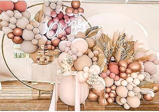 Kit de guirlande d'arc de ballons à faire soi-même, 147 pièces, ballons crème