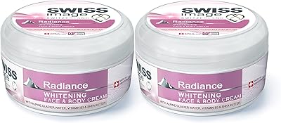 Swiss image radiance crème visage et corps 2 x 200 ml twin pack