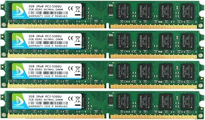 Kit duomeiqi 8 go (4 x 2 go) 2rx8 ddr2 667 mhz dimm