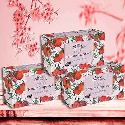 Savon biologique pour la peau aux pépins de raisin mira belle (paquet de 3-125 g) - pour éclaircir et blanchir la peau. bon pour les peaux ternes et craquelées avec des imperfections - 375 g. La boutique en ligne DIAYTAR COTE D'IVOIRE offre une expérience d'achat unique et pratique pour les consommateurs ivoiriens. Avec plus de 300000 produits à disposition, les clients peuvent trouver facilement ce qu'ils recherchent. La boutique est également connue pour ses promotions et ses offres spéciales régulières.