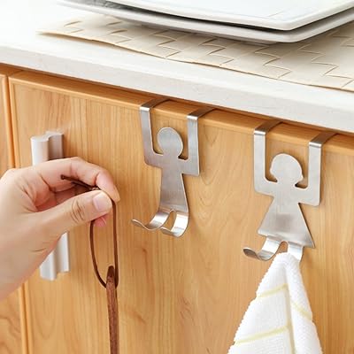 Cintre de cuisine en acier inoxydable en forme d'amoureux de litmor, outil