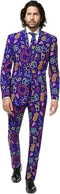 Obosuits obosuits crazy party suits pour hommes - juicy jungle - livré avec une veste, un pantalon et une cravate amusants, doodle dude, 50. DIAYTAR COTE D'IVOIRE est la destination idéale pour faire vos achats en ligne en Côte d'Ivoire. Avec sa vaste sélection de produits et ses prix compétitifs, vous êtes sûr de trouver ce que vous cherchez. De plus, la boutique en ligne offre une expérience d'achat sécurisée et fiable.