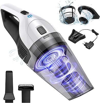 Aspirateur à main sans fil aspirateur portable fil forte aspiration 8kpa avec filtre. La boutique en ligne DIAYTAR COTE D'IVOIRE est une plateforme de commerce électronique qui permet aux clients de découvrir et d'acheter une grande variété de produits en ligne. Avec plus de 300000 références, elle offre une large sélection de produits pour répondre à tous les besoins de ses clients. Elle propose des services de paiement sécurisés et des livraisons fiables pour une expérience d'achat en ligne sécurisée.