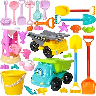 Jouets de sable de plage de beauté pour enfants - 29 pièces